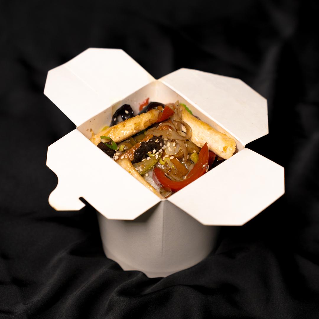 Суши город, Донецк, WOK, Падтай с курицей