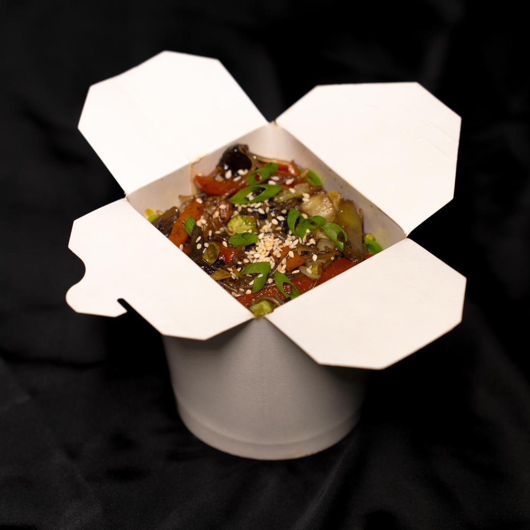 Суши город, Донецк, WOK, Фунчоза с овощами терияки